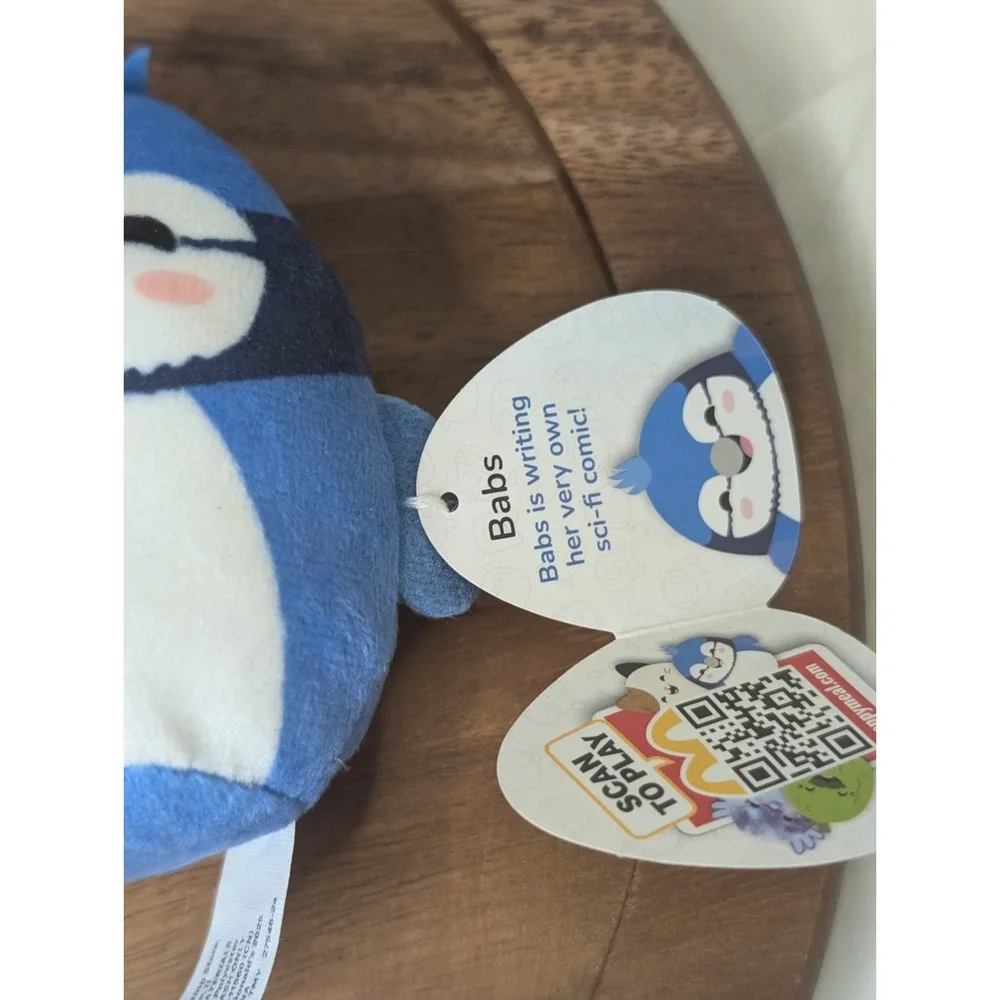 McDonald's Squishmallows Happy Meal Toy Babs The Bluejay And Junie The Banana‎